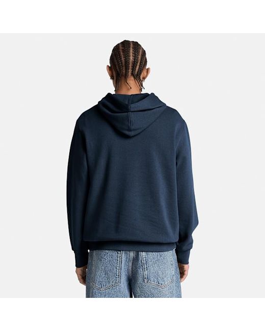 Timberland Blue Wareham Tree Logo Patch Hoodie For for men