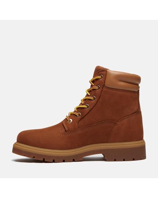 Timberland Brown Auburn Falls 6-Inch Waterproof Boot For