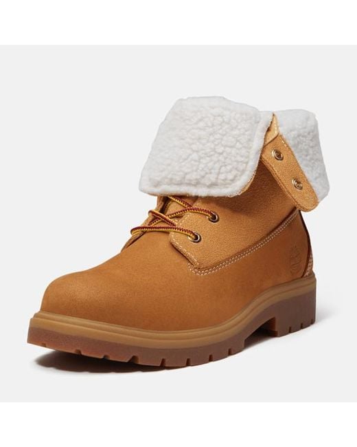 Timberland Brown Auburn Falls Warm-Lined Waterproof Boot For