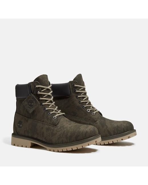 Timberland Brown Heritage 6-Inch Waterproof Boot For for men