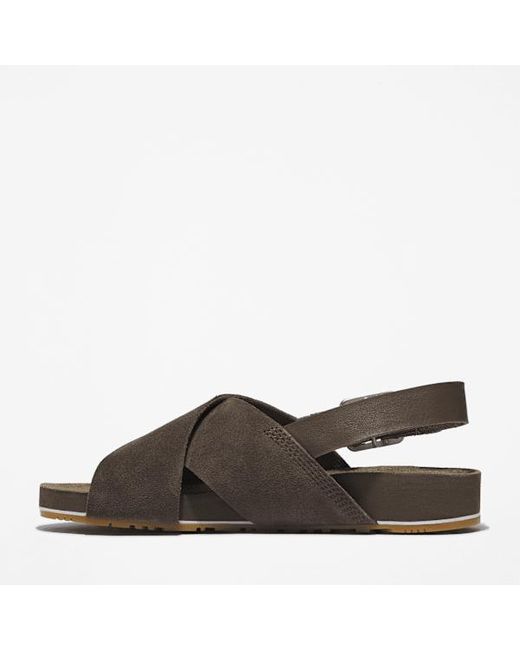 Timberland Brown Malibu Waves Basic Backstrap Sandal For