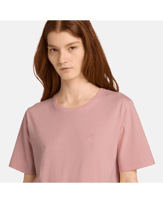 Timberland Red Dunstan Short-Sleeve T-Shirt For