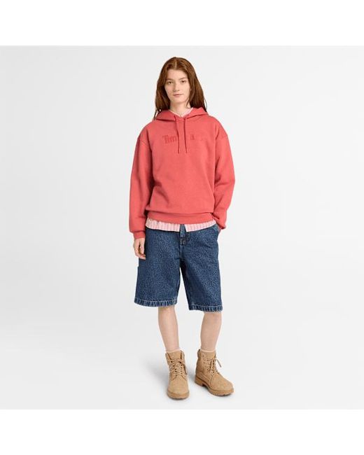 Timberland Pink Multi-Stripe Long-Sleeve Shirt For