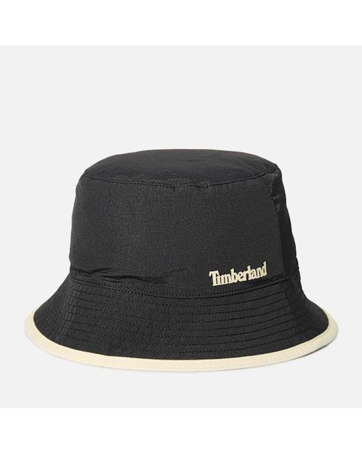 Timberland Black Reversible Bucket Hat for men