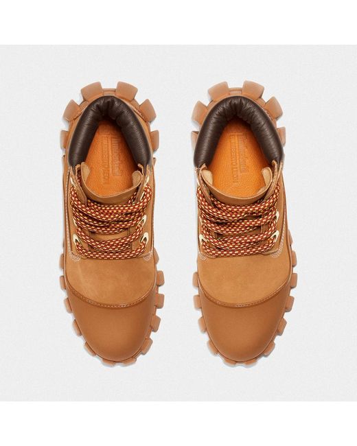 Timberland Brown X Humberto Leon Future73 6 Inch Boots for men