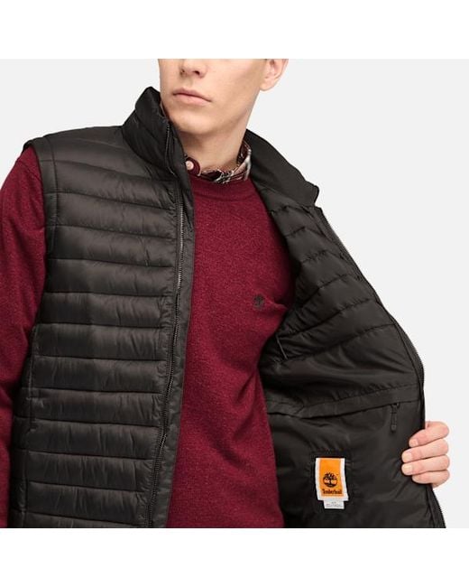 Timberland Black Axis Peak Durable Water-Repellent Vest For for men