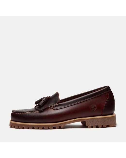 Timberland Brown All Gender Authentic Kiltie Loafer for men