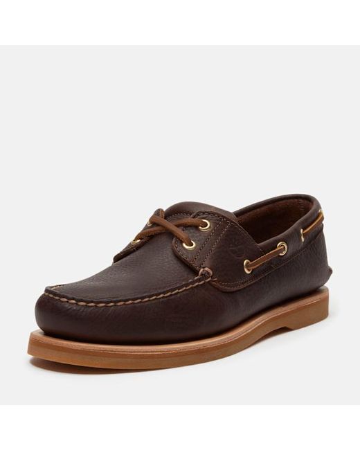 Timberland Brown Crafted Boat Shoe For for men