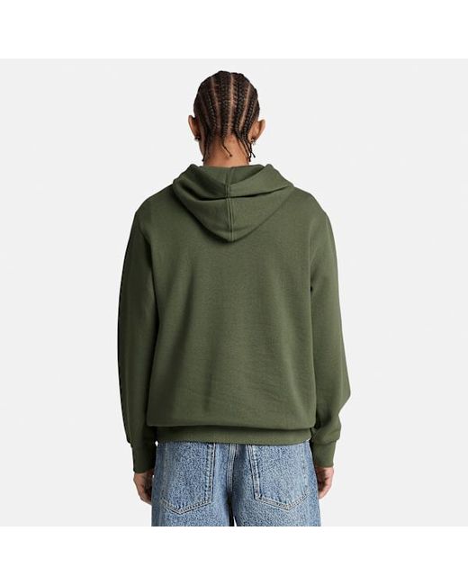 Timberland Green Wareham Tree Logo Patch Hoodie For for men