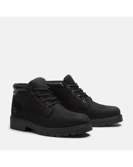 Timberland Black Auburn Falls Waterproof Chukka Boot For for men