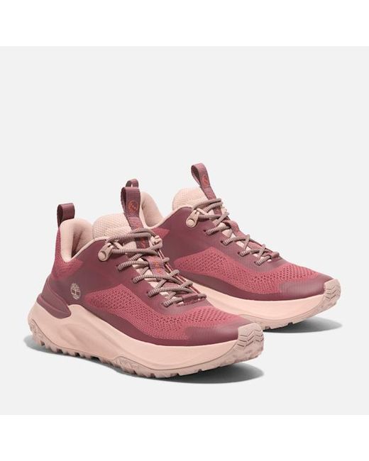 Timberland Pink Motion Access Low Lace-up Trainer For Women In Red, Woman, Red, Size: 3.5