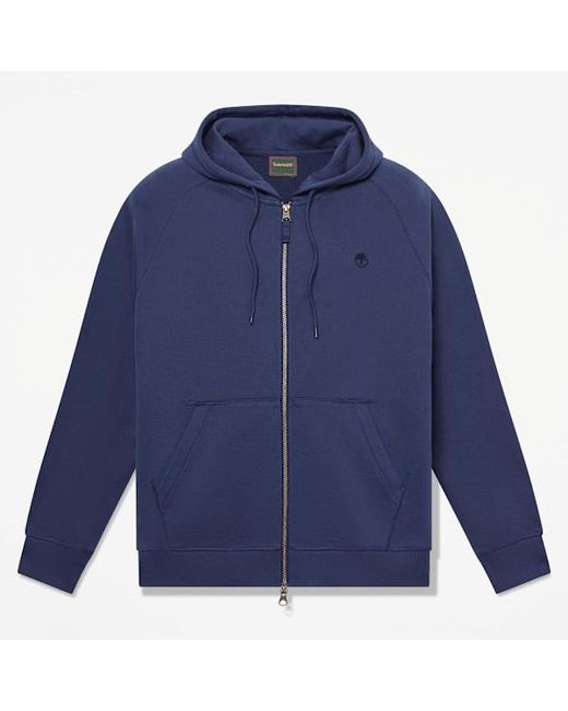 Timberland Blue Exeter River Full-Zip Hoodie For for men