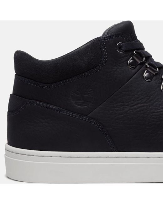 Timberland Black Lisbon Hill Mid Trainer For for men