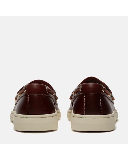 Timberland Brown Portofino Pier Boat Shoe For