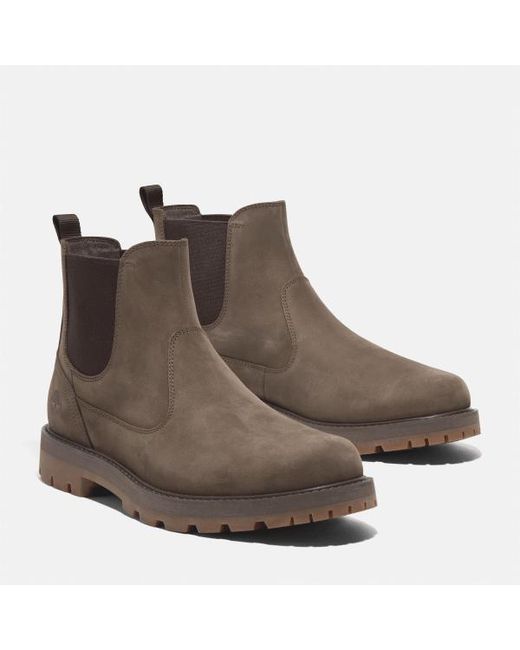 Timberland Brown Britton Road Chelsea Boot For for men
