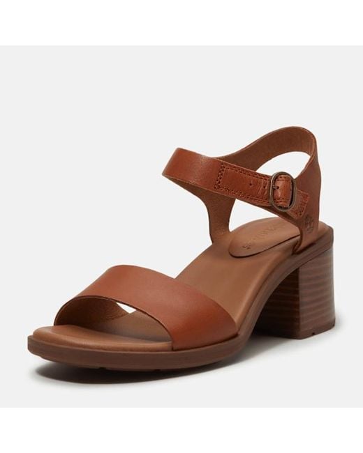 Timberland Brown Bellevaux Backstrap Sandal For