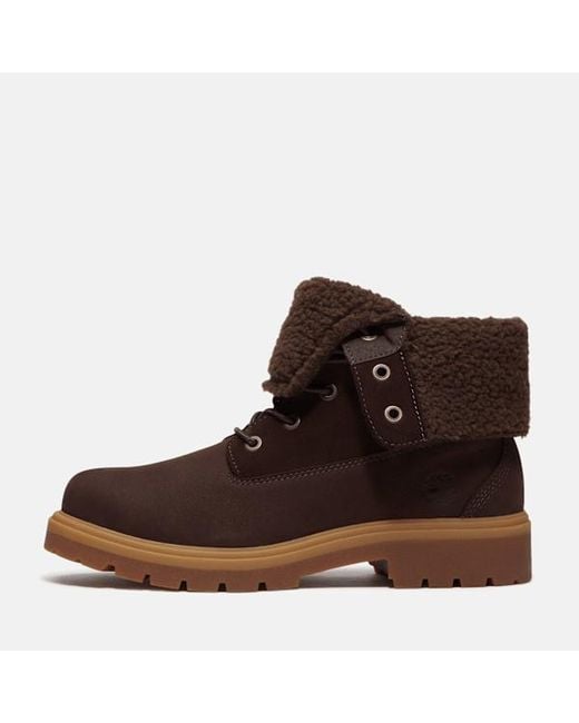 Timberland Brown Auburn Falls Warm-Lined Waterproof Boot For