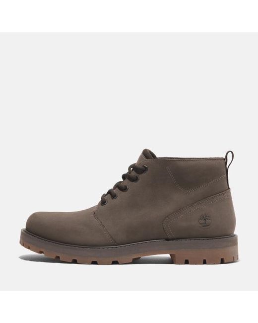 Timberland Brown Britton Road Waterproof Chukka Boot For for men