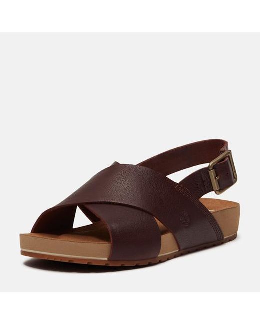 Timberland Brown Malibu Waves Basic Backstrap Sandal For