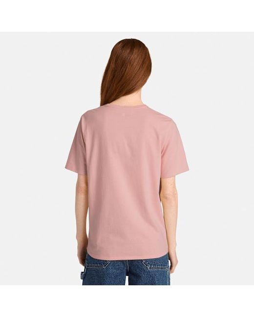 Timberland Red Dunstan Short-Sleeve T-Shirt For