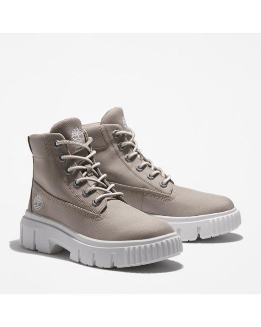 Timberland Gray Greyfield Mid Boot For