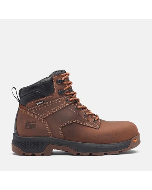 Timberland Brown Titan Ev" Waterproof Composite-Toe Work Boot For for men