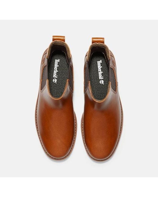 Timberland Brown Britton Drive Chelsea Boot For