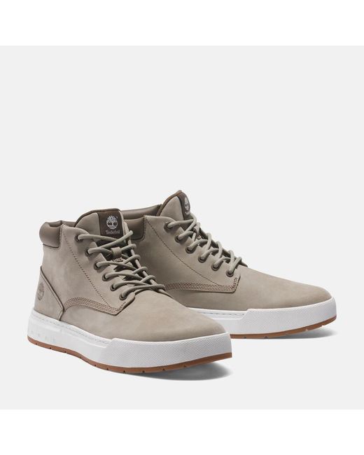 Timberland Gray Maple Grove Leather Chukka for men