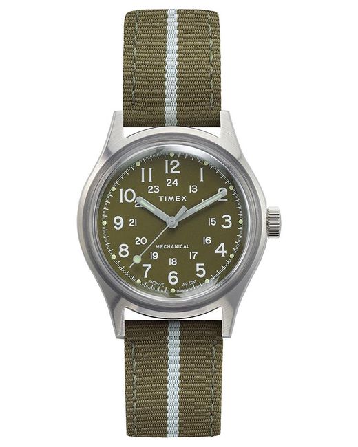 timex cloth strap