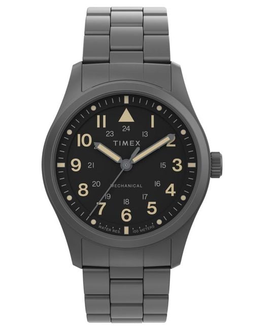 Timex Expedition North Field Mechanical 38mm Stainless Steel Bracelet