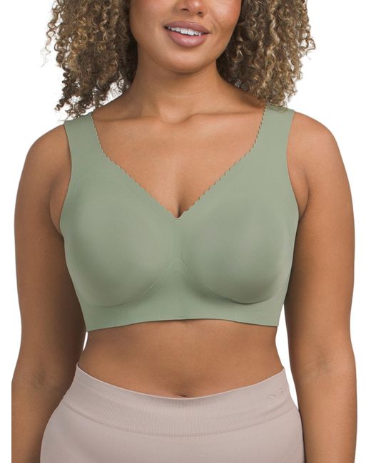 Tj Maxx Green Evelyn Bra For Nylon/Spandex