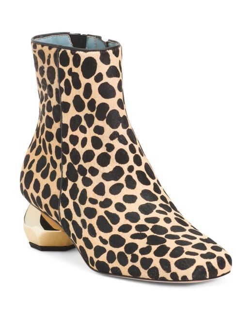Tj Maxx Black Leather Marnie Heeled Boots For Leather