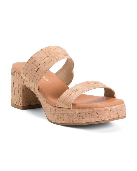 Tj Maxx Pink Leather Cairo Sandals For