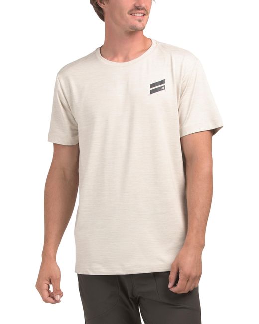 Tj Maxx White Slash Logo Graphic T-Shirt For Polyester for men