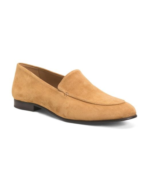 Tj Maxx Natural Suede Emi Loafers For Leather/Suede