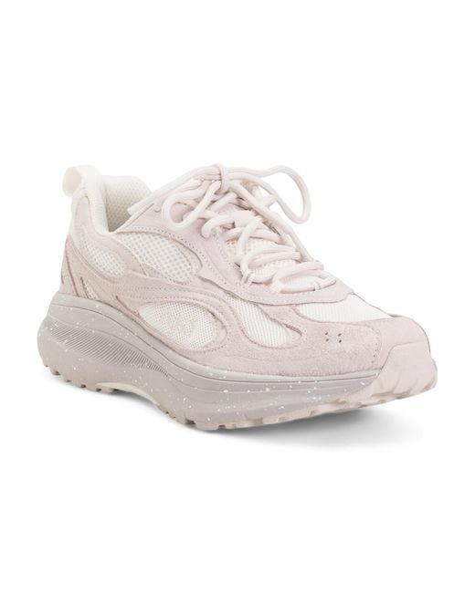 Tj Maxx White Suede Trailblazer Walking Sneakers For