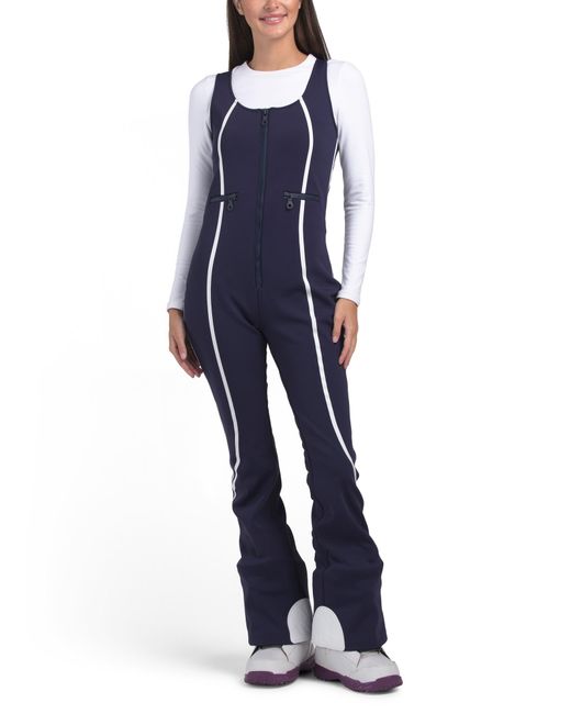 Tj Maxx Blue Softshell Bib Jumpsuit For Polyester