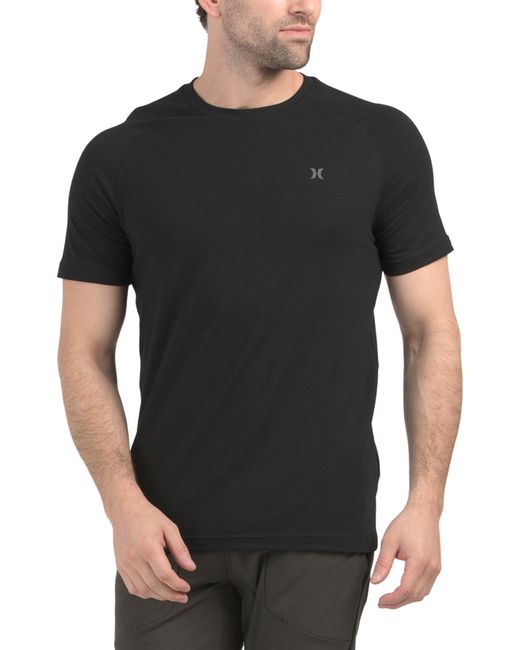 Tj Maxx Black Bootcamp Icon Raglan T-Shirt For Cotton for men