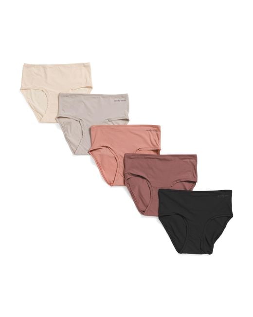 Tj Maxx Pink 5Pk Super Soft Hipsters For Cotton