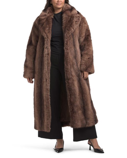 Tj Maxx Brown Holland Coat For Polyester/Viscose