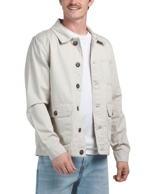 Tj Maxx Gray Cotton Jacket For for men