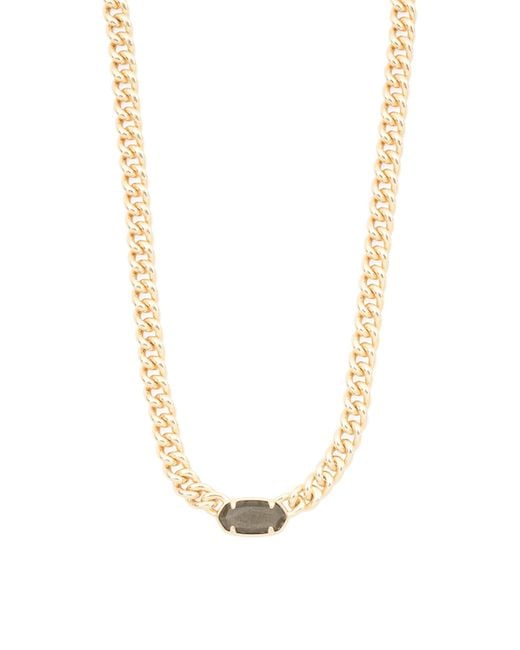 Tj Maxx White Golden Obsidian Grier Pendant Necklace