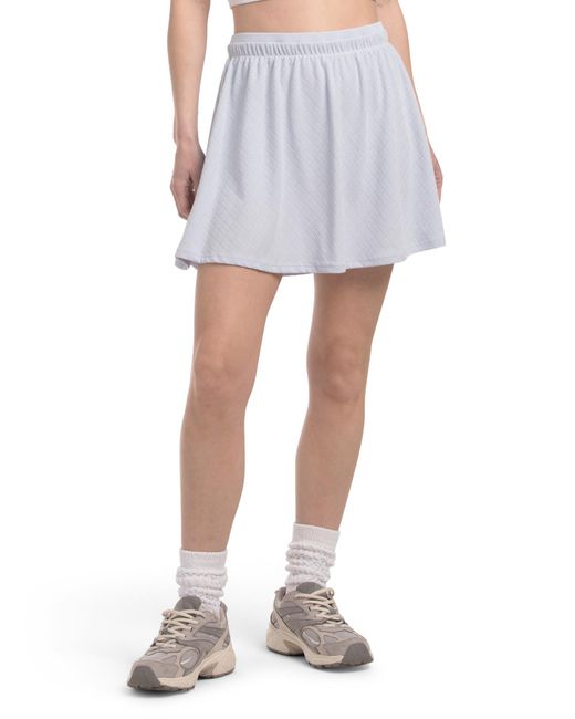 Tj Maxx White Knit Active Skort, Polyester