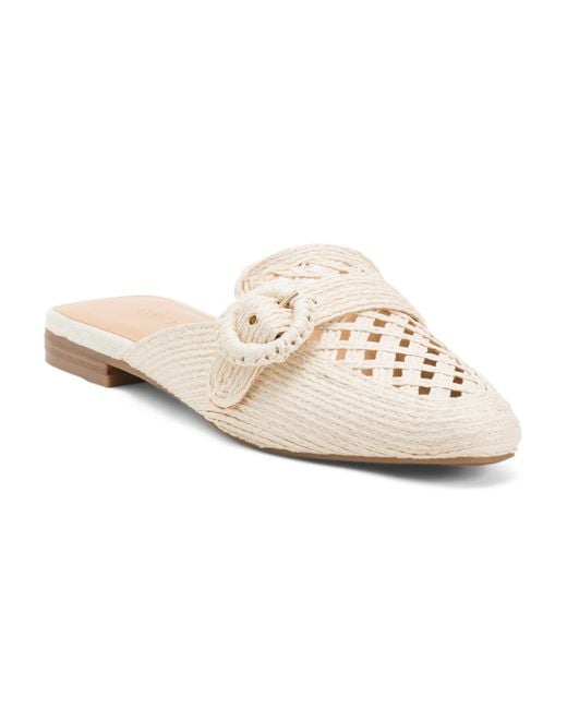Tj Maxx White Caspe Mules For