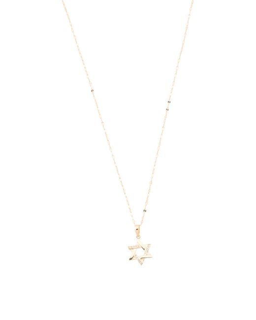 Tj Maxx White 14Kt Diamond Star Of David Necklace, Diamond