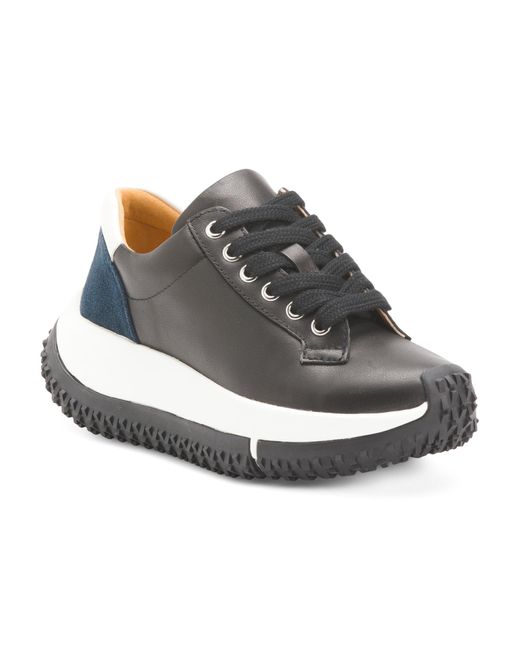 Tj Maxx Gray Leather Kapok Soon Sneakers For