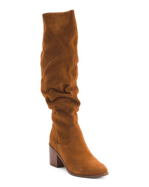 Tj Maxx Brown Suede Easton High Shaft Boots For