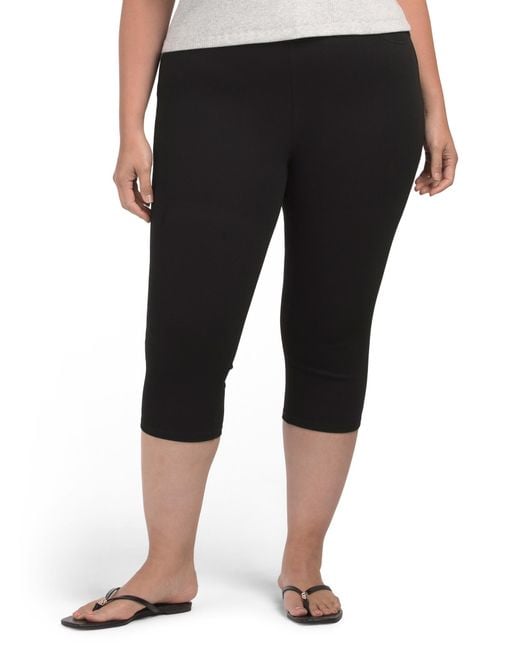 Tj Maxx Black Plus Pull On Ultra Stretch Jeans For Spandex/Cotton/Polyester