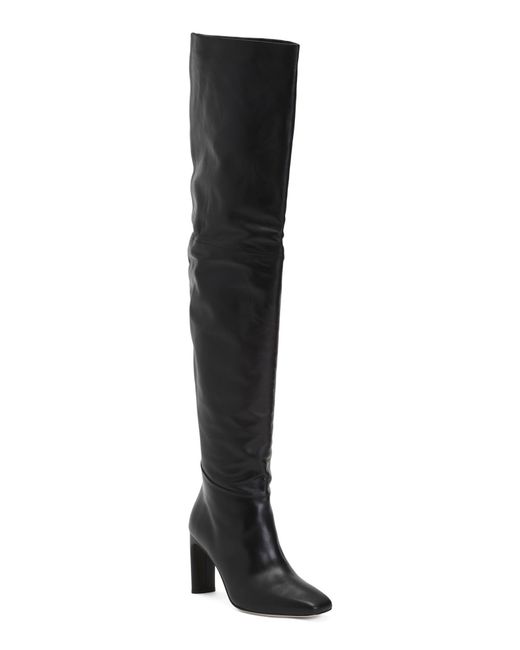 Tj Maxx Black Leather Jane Over The Knee Boots For