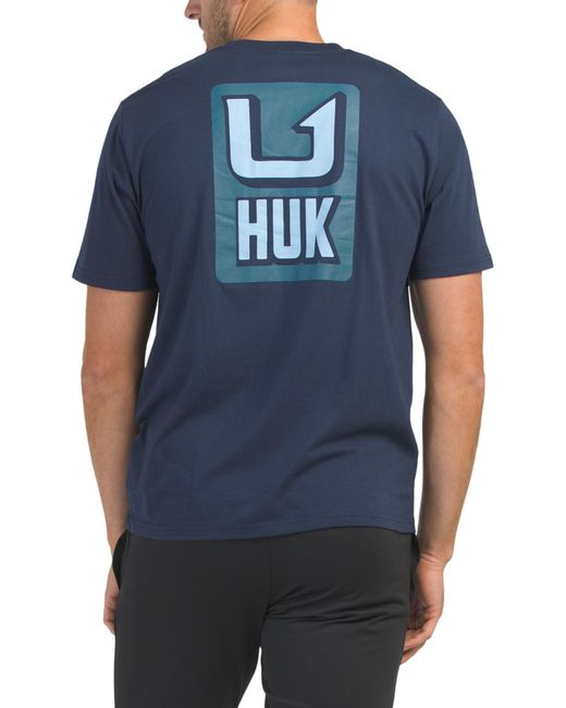 Tj Maxx Blue Plume Graphic T-Shirt For Cotton/Polyester for men